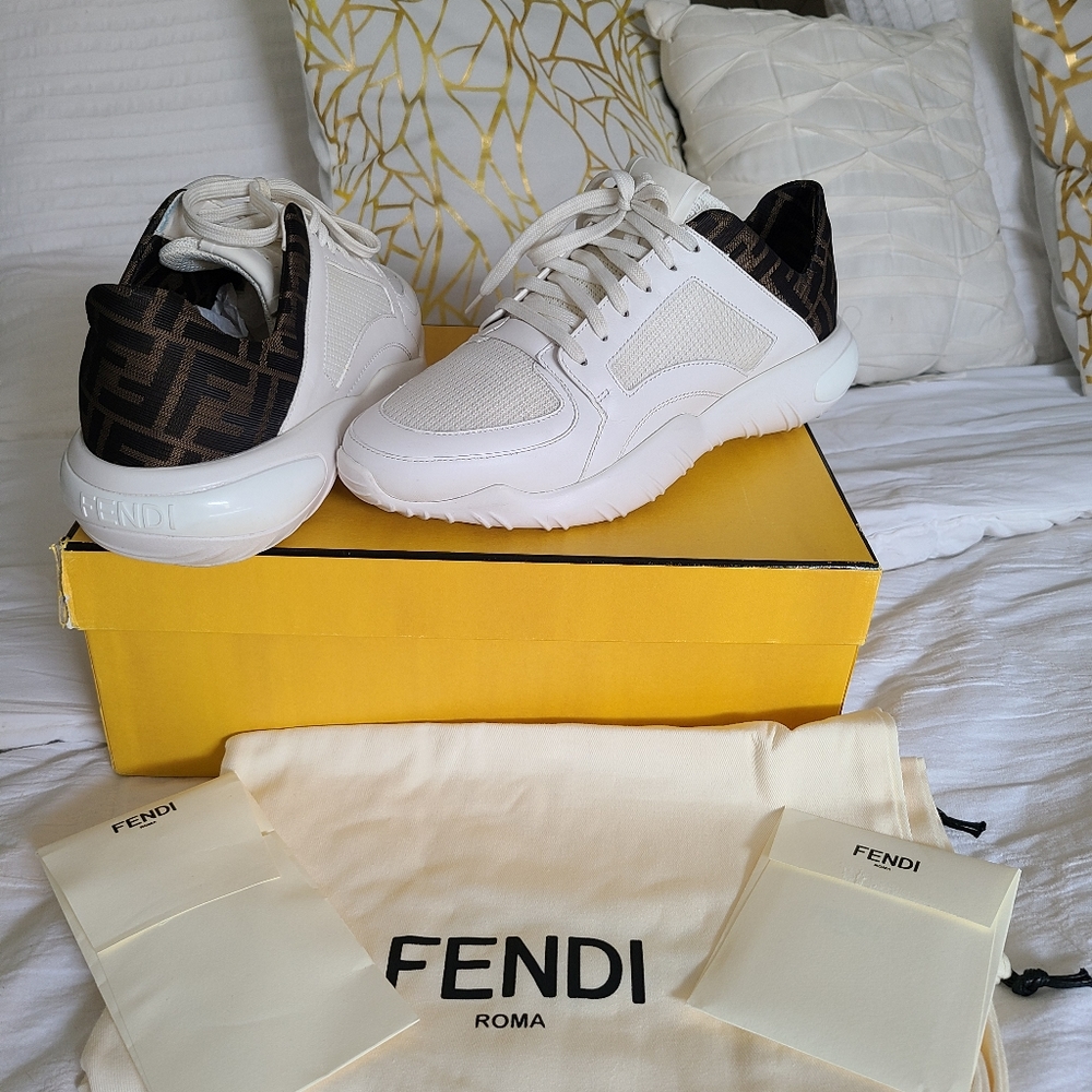 Fendi ff tech mesh sneakers